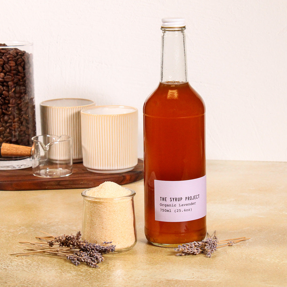 Organic Lavender Syrup - 750mL – The Syrup Project