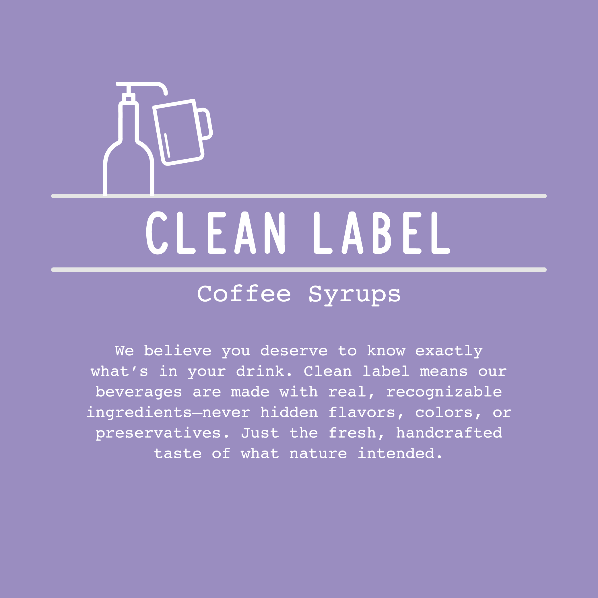 750mL Vanilla Bean Syrup