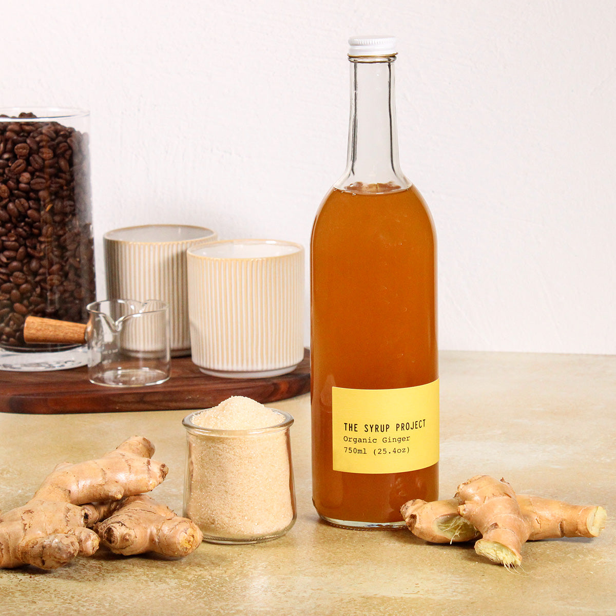 750mL Organic Ginger Syrup