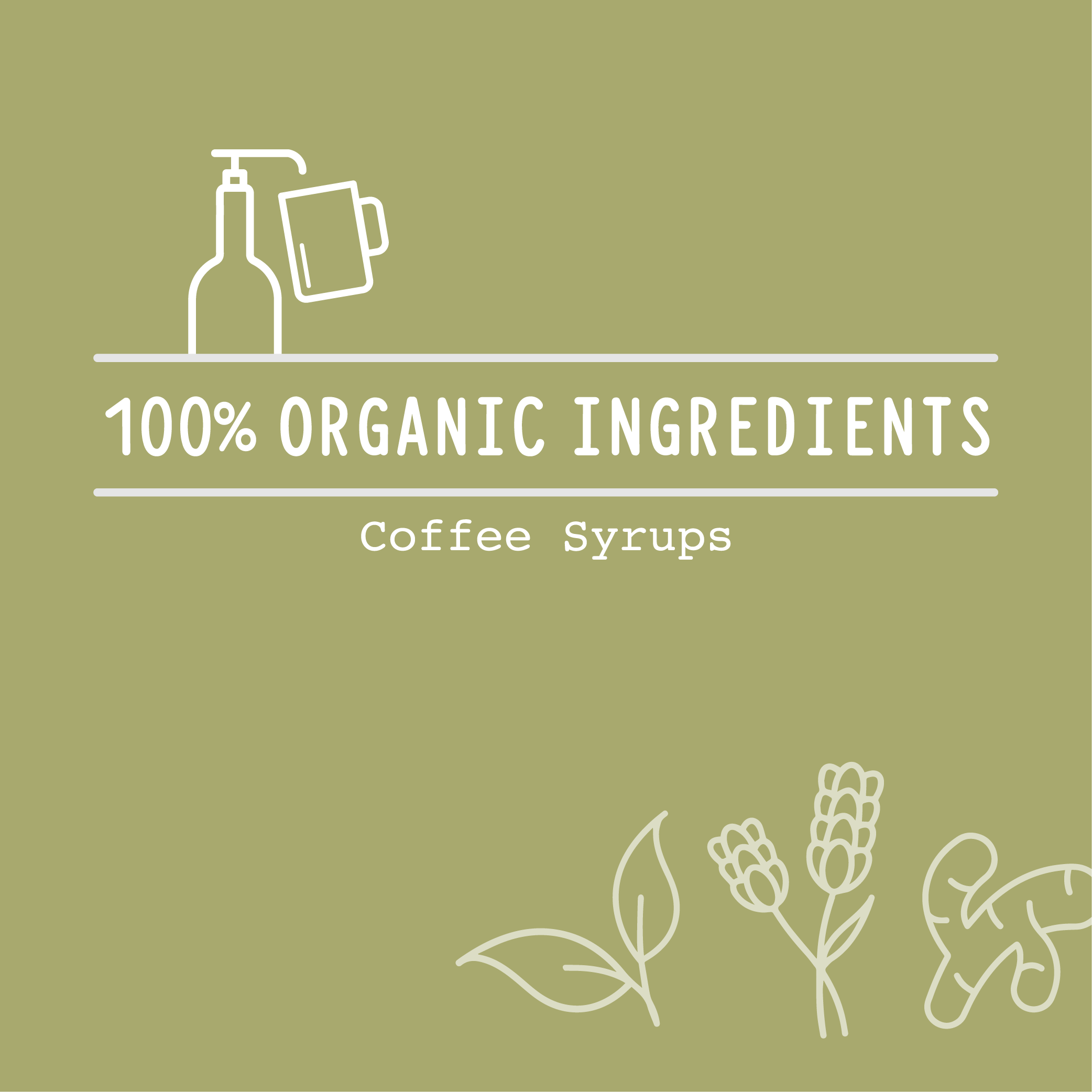 750mL Organic Ginger Syrup