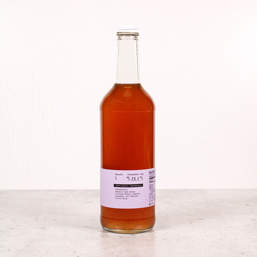 750mL Organic Lavender Syrup