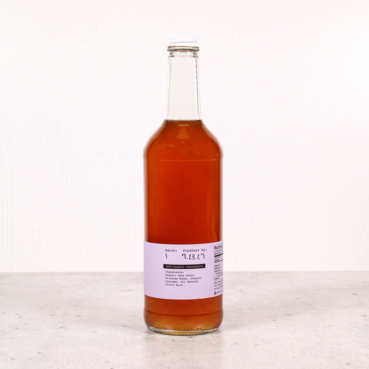 750mL Organic Lavender Syrup