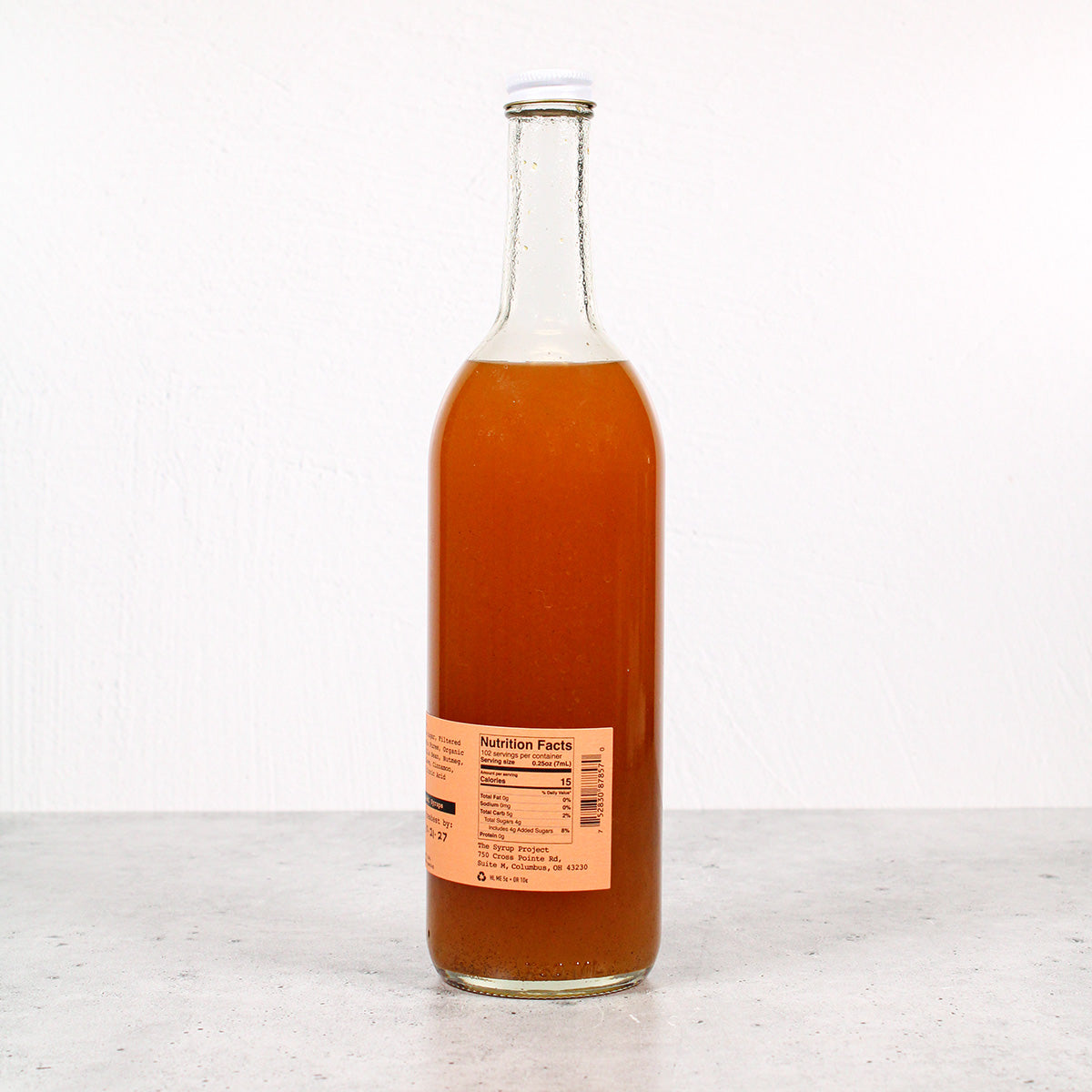 750mL Pumpkin Spice Syrup