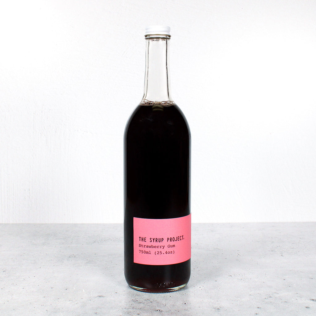 Strawberry Gum Syrup - 750mL