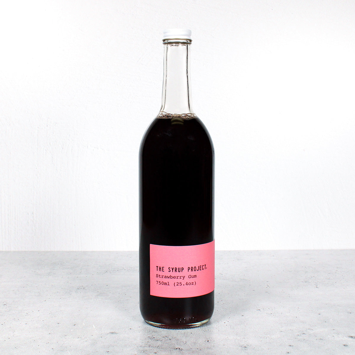 Strawberry Gum Syrup - 750mL