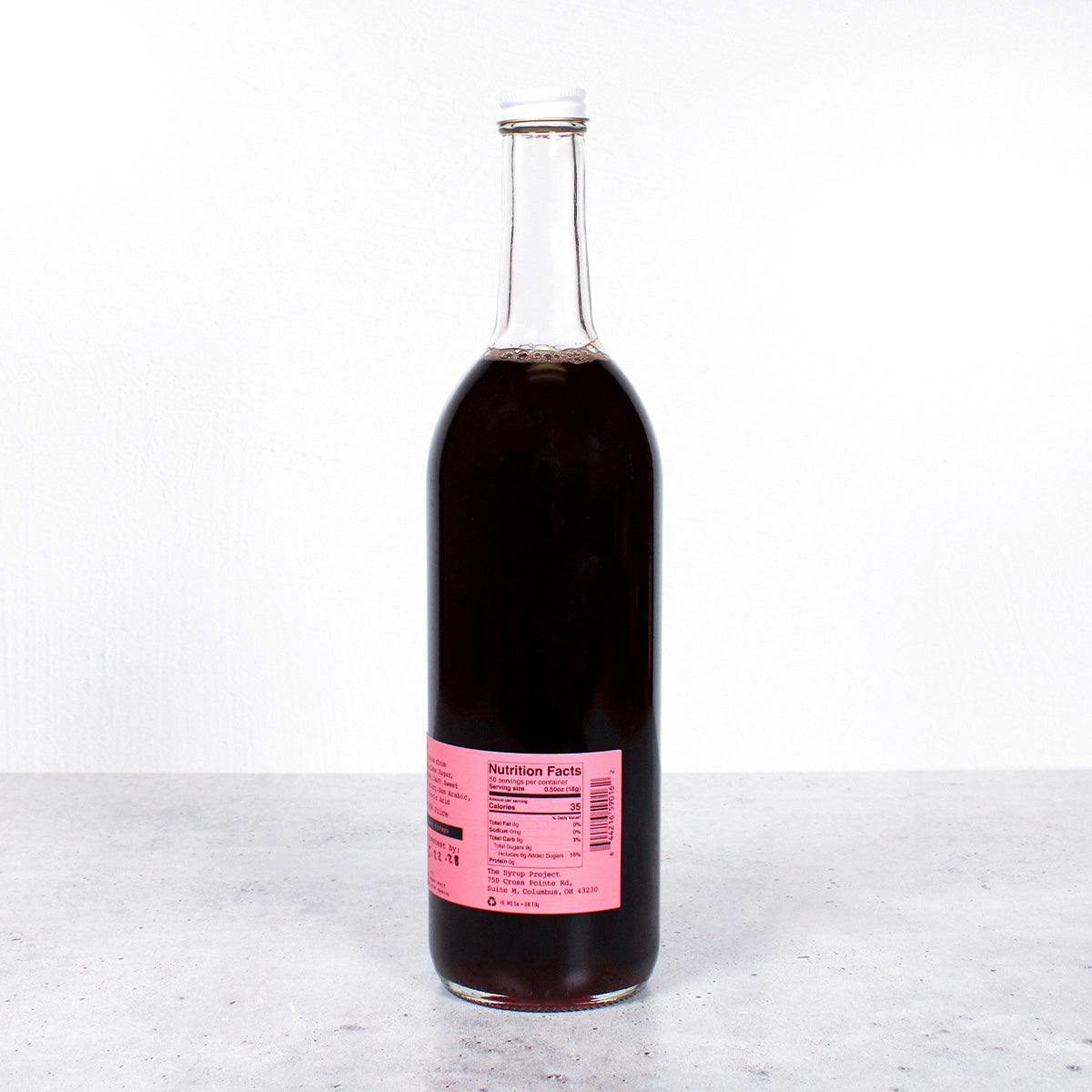 Strawberry Gum Syrup - 750mL