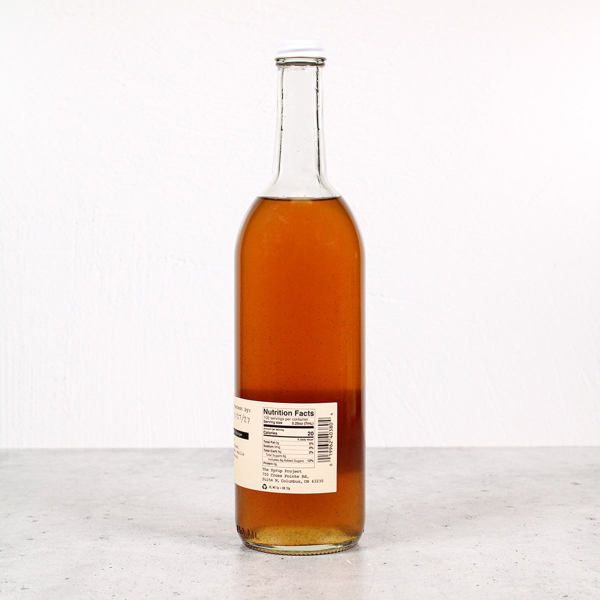 750mL Vanilla Bean Syrup
